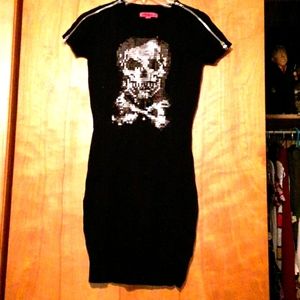 Betsey Johnson black tunic dress